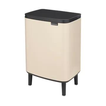 Bo kosz na śmieci wysoki 12 L - Soft Beige - Brabantia