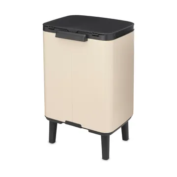 Bo kosz na śmieci wysoki 7 L - Soft Beige - Brabantia