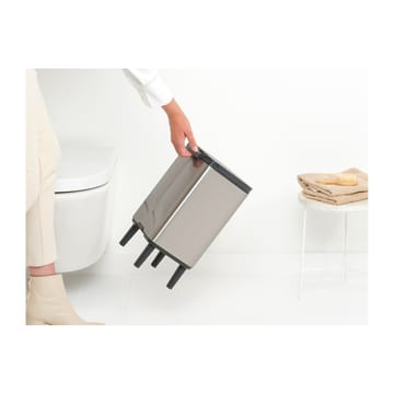 Bo kosz na śmieci wysoki 7 L - Stal szczotkowana matowa - Brabantia