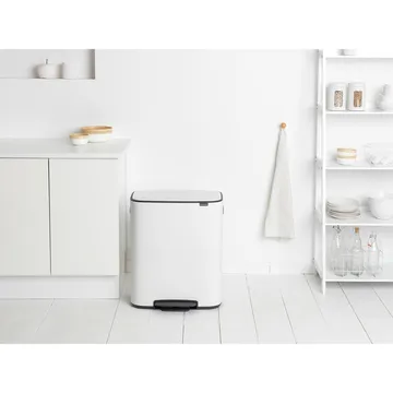 Bo kosz pedałowy 2x30 l - Biały - Brabantia