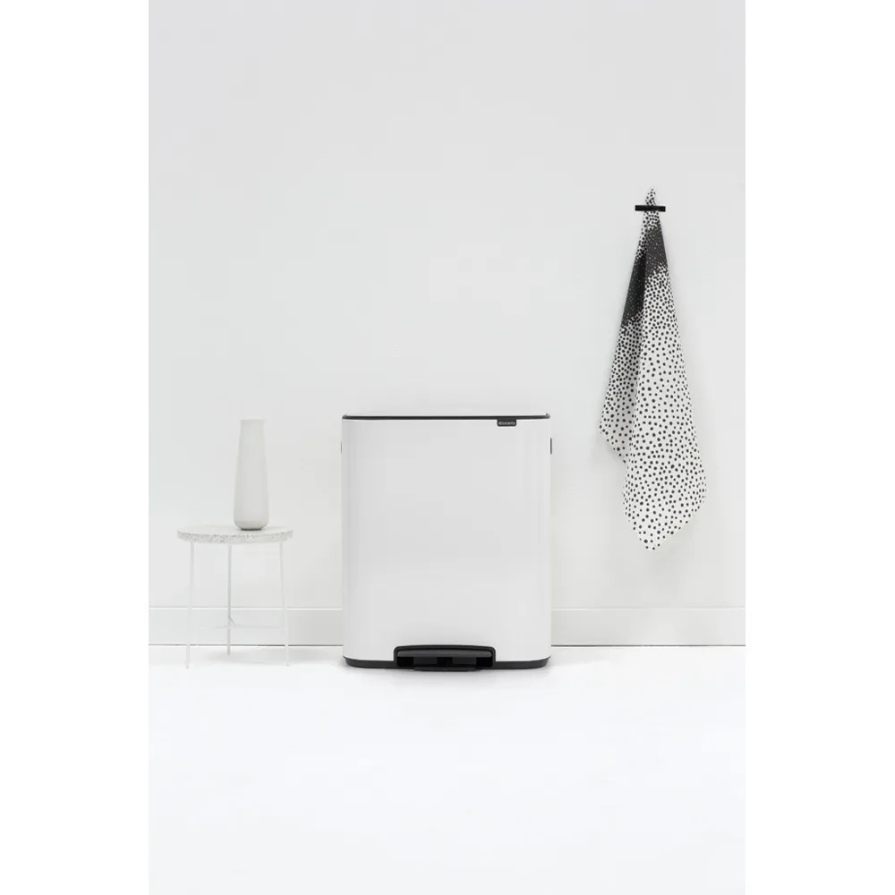 Bo kosz pedałowy 2x30 l, Biały Brabantia