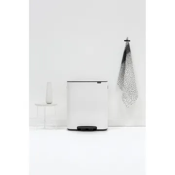 Bo kosz pedałowy 2x30 l - Biały - Brabantia