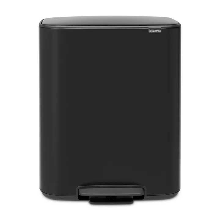 Bo kosz pedałowy 2x30 l - Czarny - Brabantia