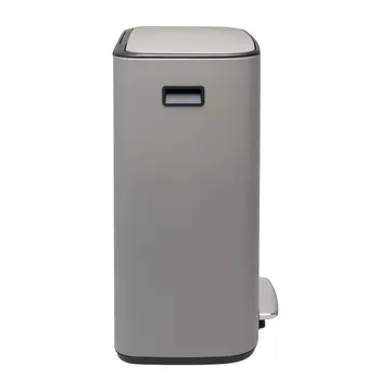 Bo kosz pedałowy 2x30 l - Mineral concrete grey - Brabantia