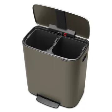 Bo kosz pedałowy 2x30 l - Platinum - Brabantia