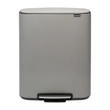 Bo kosz pedałowy 60 l - Mineral concrete grey - Brabantia