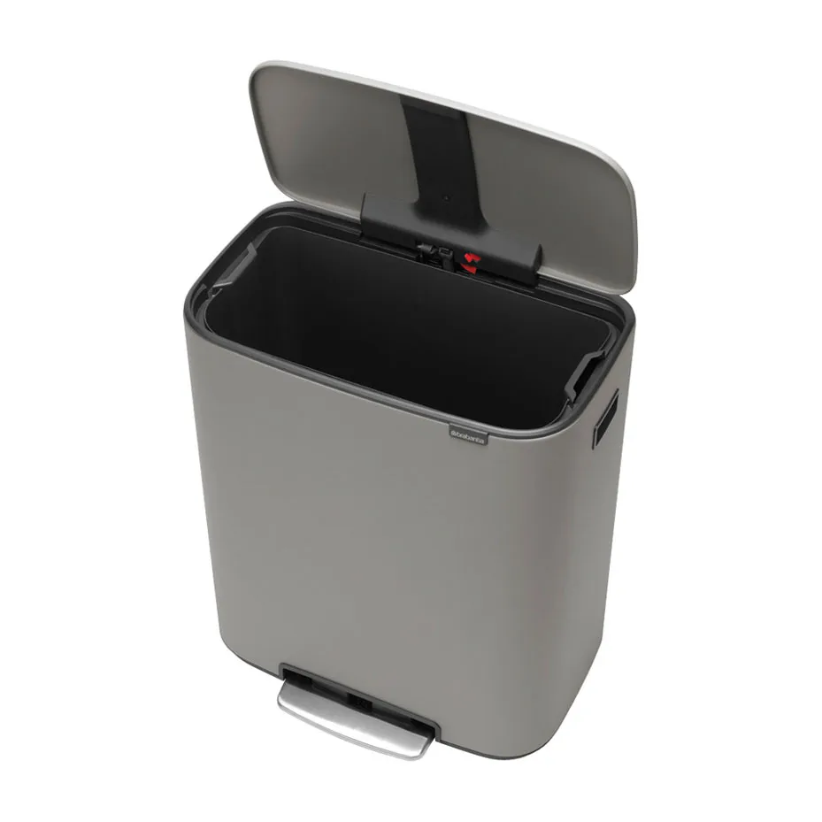 Bo kosz pedałowy 60 l, Mineral concrete grey Brabantia