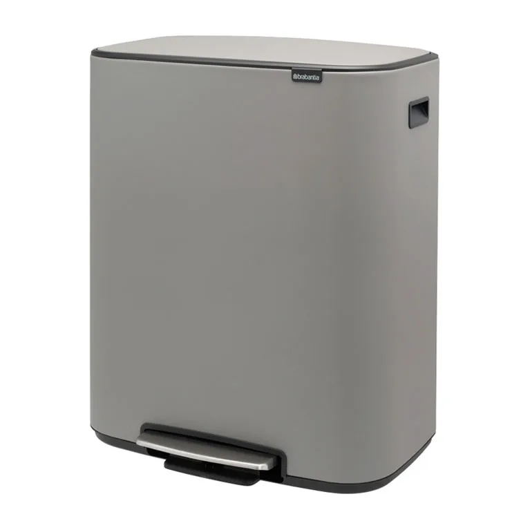 Bo kosz pedałowy 60 l, Mineral concrete grey Brabantia