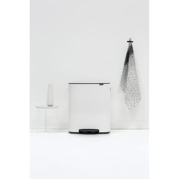 Bo kosz z pedałem 2x30 L - Biały - Brabantia