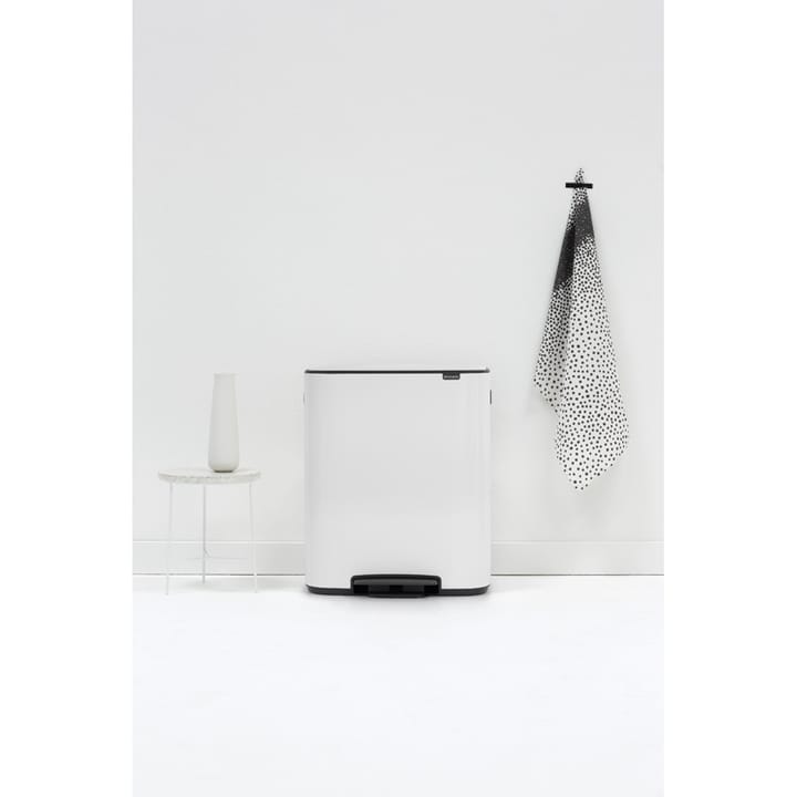 Bo kosz z pedałem 2x30 L - Biały - Brabantia