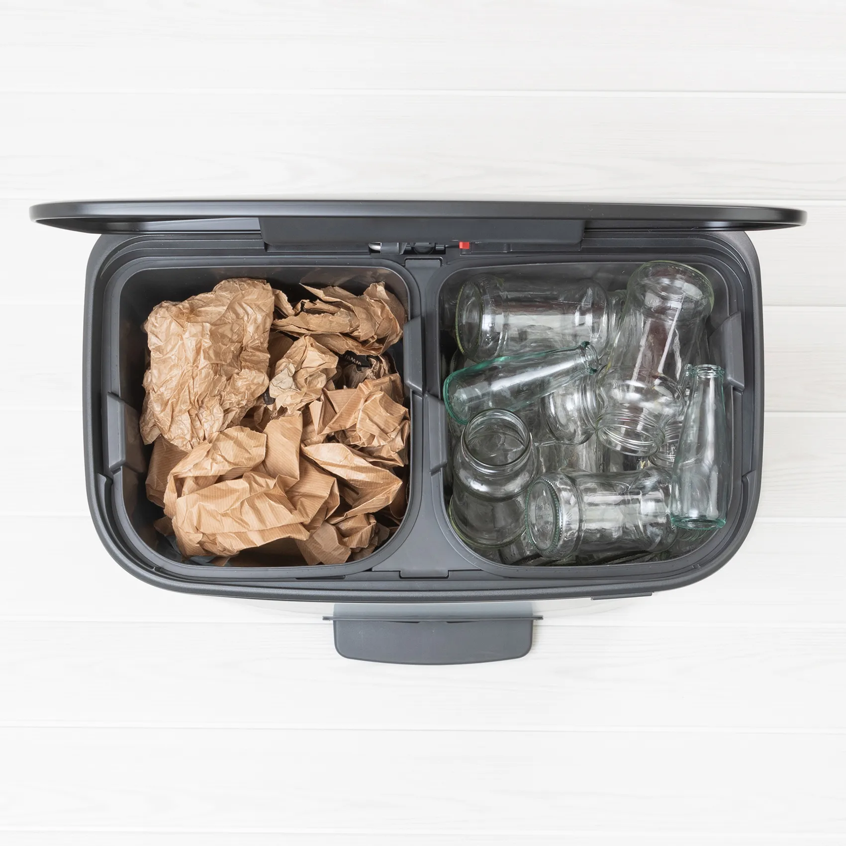 Bo kosz z pedałem 2x30 L, Czarny Brabantia