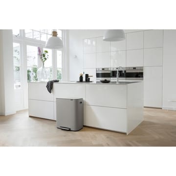 Bo kosz z pedałem 2x30 L - Mineral concrete grey - Brabantia