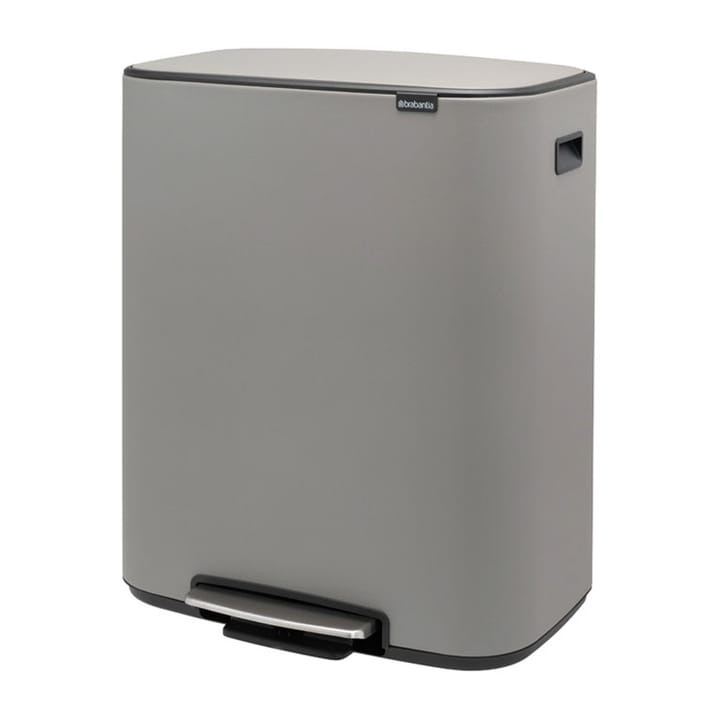 Bo kosz z pedałem 2x30 L, Mineral concrete grey Brabantia