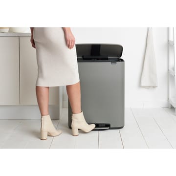Bo kosz z pedałem 2x30 L - Mineral concrete grey - Brabantia