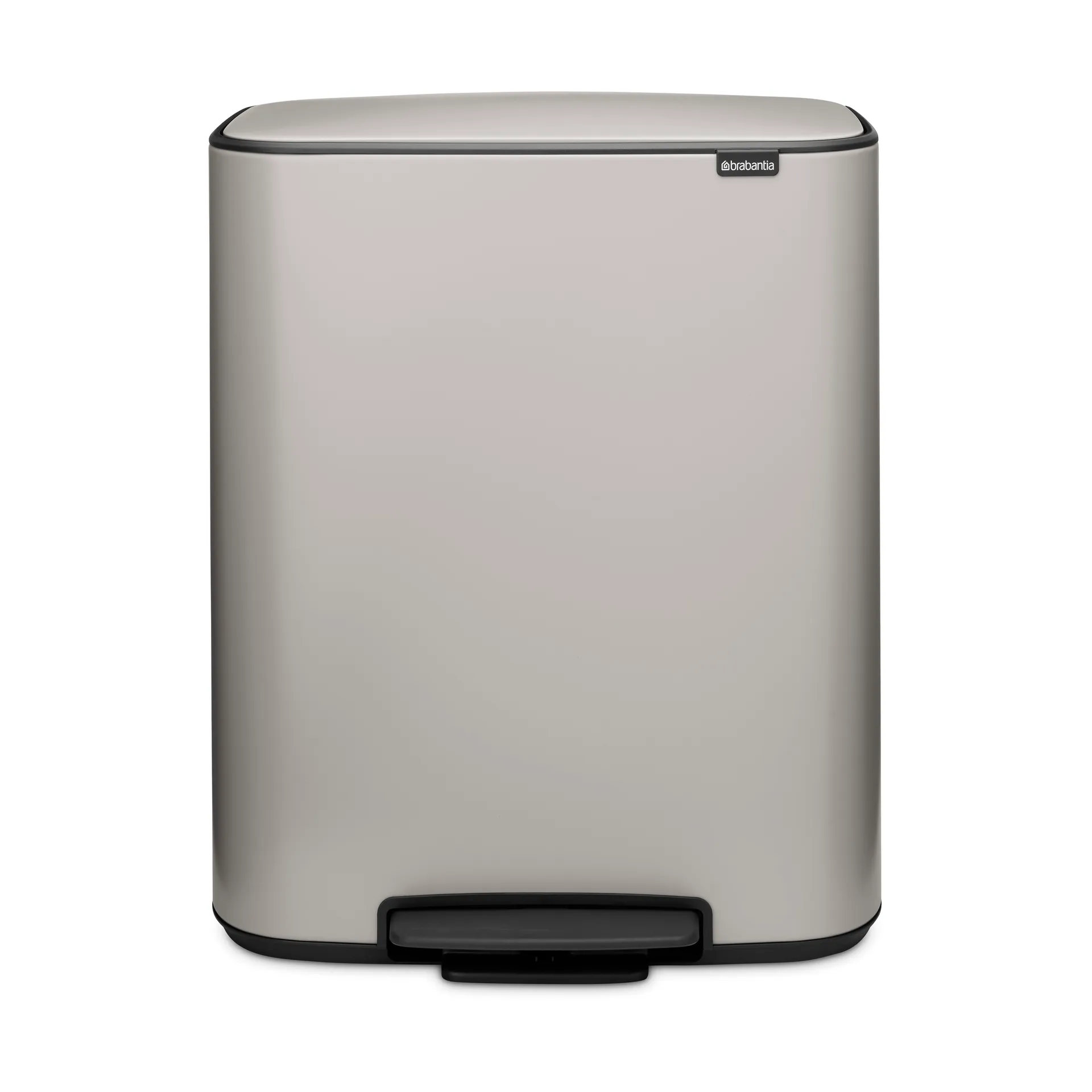 Bo kosz z pedałem 2x30 L, Soft grey Brabantia