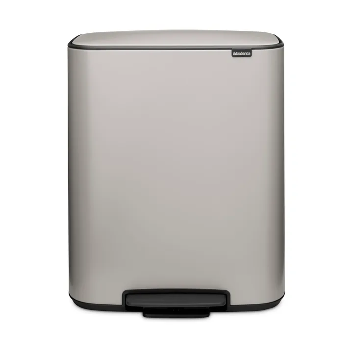 Bo kosz z pedałem 2x30 L - Soft grey - Brabantia