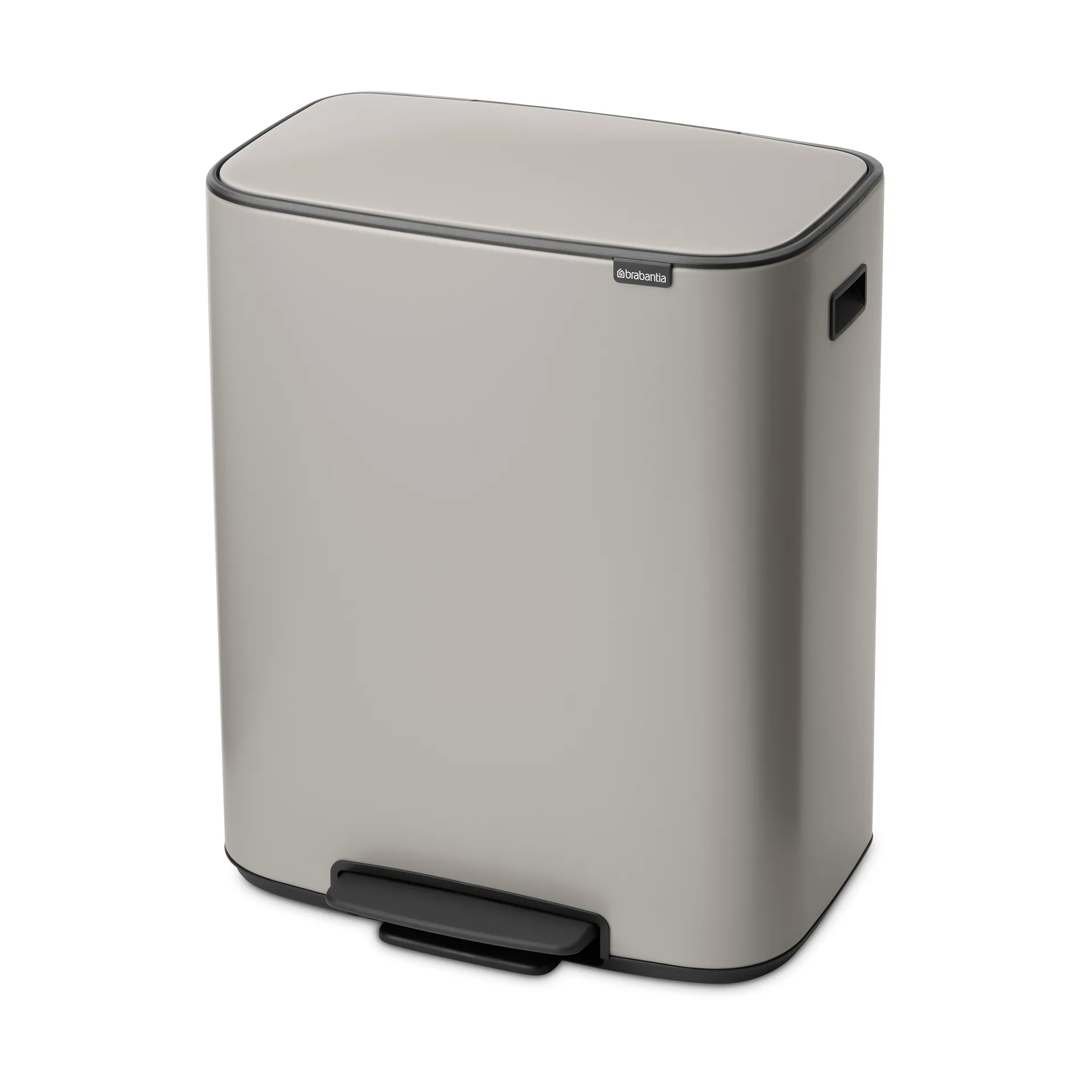 Bo kosz z pedałem 2x30 L, Soft grey Brabantia