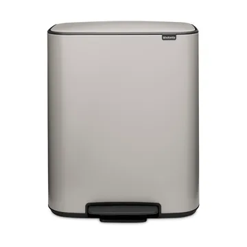 Bo kosz z pedałem 60 L - Soft grey - Brabantia