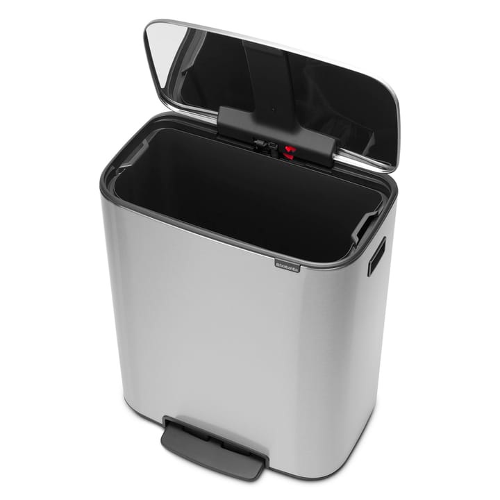 Bo kosz z pedałem 60 L, Stal matowa Brabantia