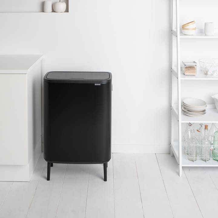 Bo touch bin high 60 L - matowyczarny - Brabantia