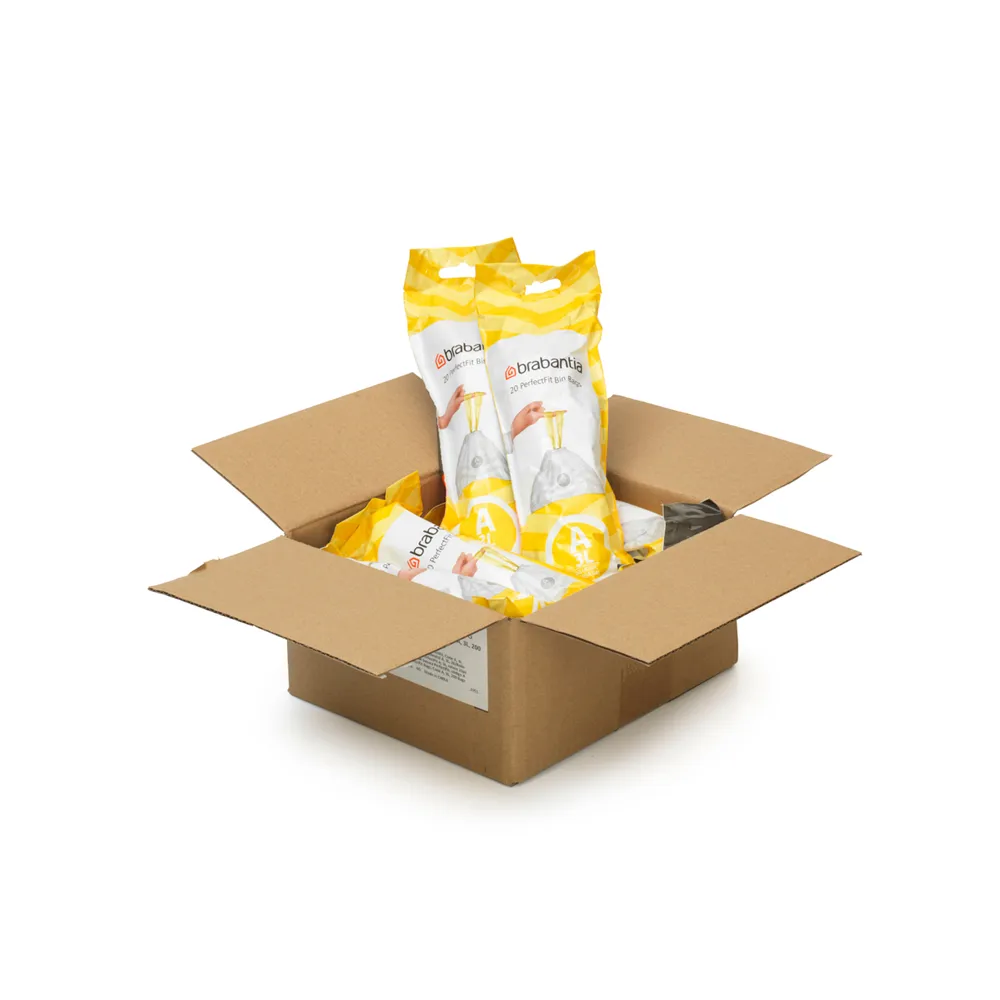 Brabantia PerfectFit worki na śmieci 200 sztuk, Model A, 3 L Brabantia