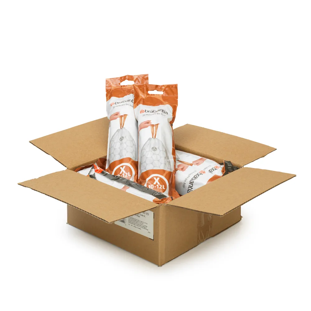 Brabantia PerfectFit worki na śmieci 200 sztuk, Model x, 10-12 l Brabantia