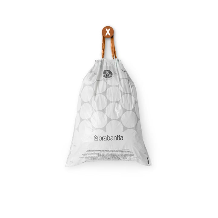 Brabantia PerfectFit worki na śmieci 200 sztuk, Model x, 10-12 l Brabantia