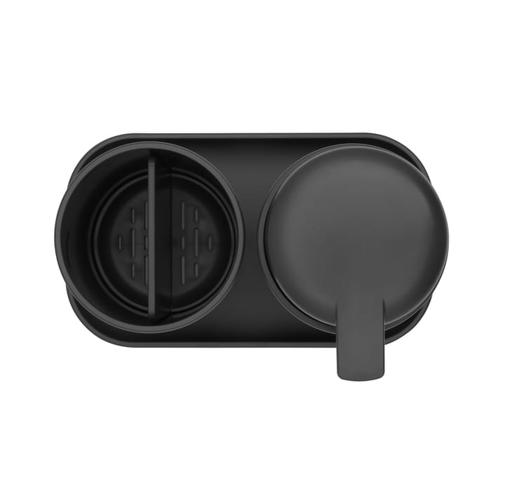 Brabantia ReNew zestaw umywalkowy 3 szt., Ciemnoszary Brabantia