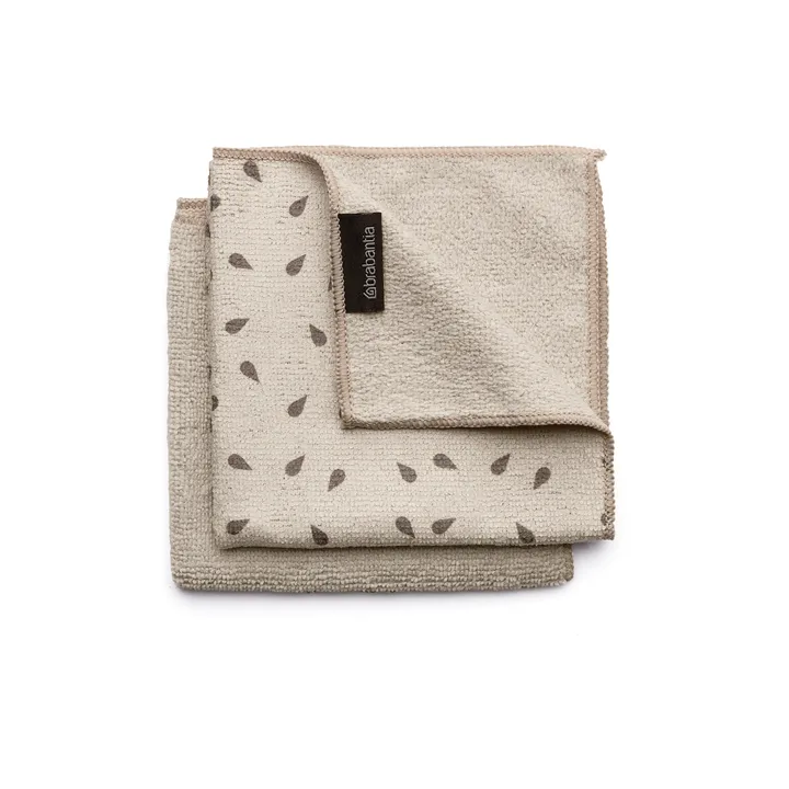 Brabantia ściereczka mikrofibra 2 szt. - Soft Beige - Brabantia