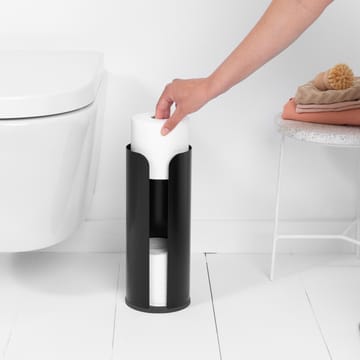 Brabantia uchwyt na papier toaletowy (na 3 rolki) - Matt black - Brabantia