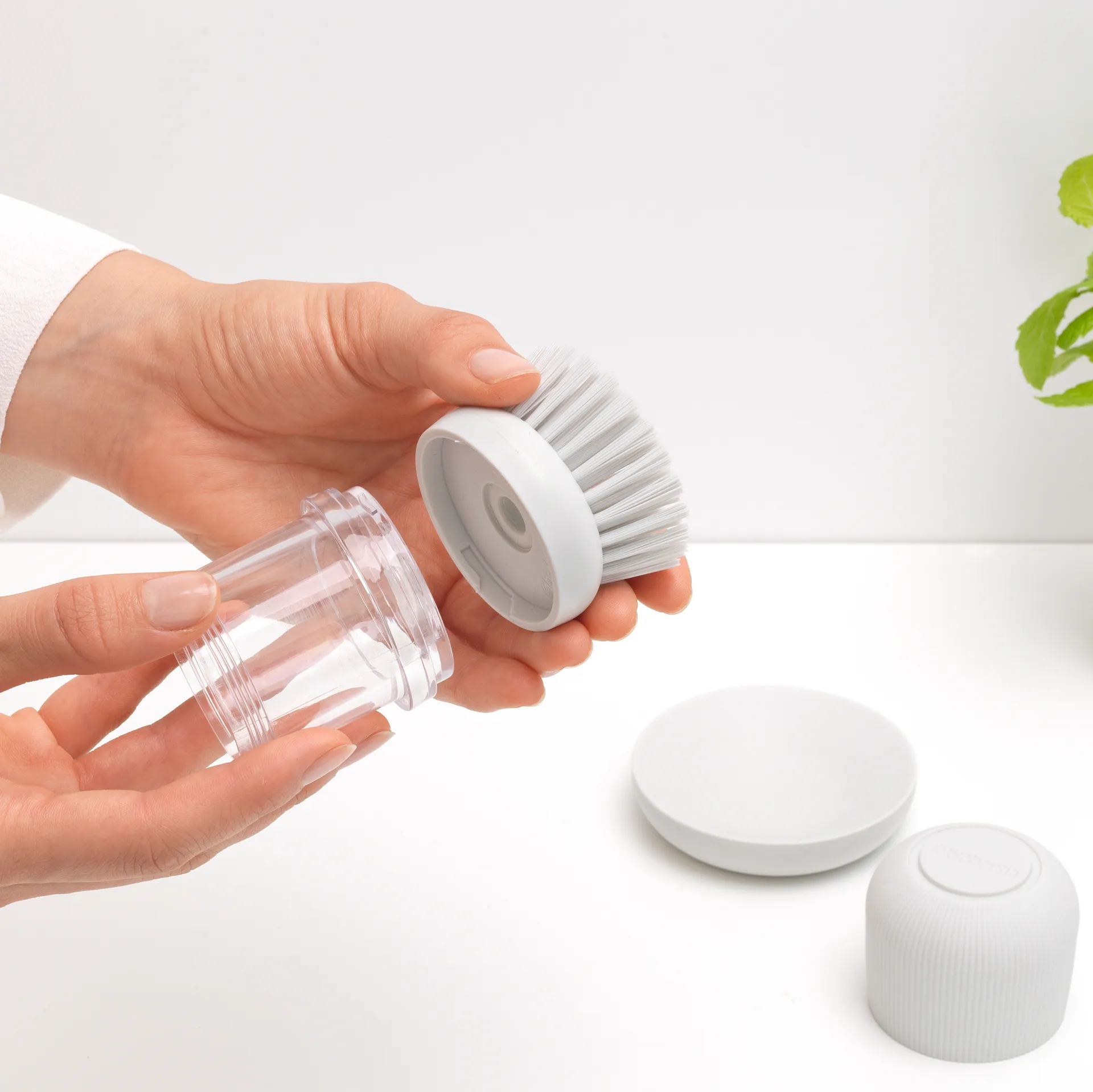 Brabantia wymienna szczotka do naczyń, Jasnoszary Brabantia