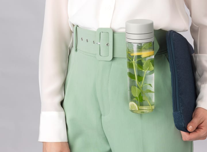 Butelka z sitkiem Make & Take 0,5 L, Jasnoszary Brabantia