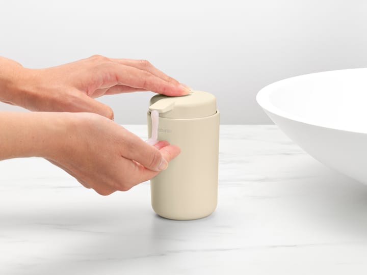 Dozownik mydła Brabantia Renew 14 cm, Soft Beige Brabantia