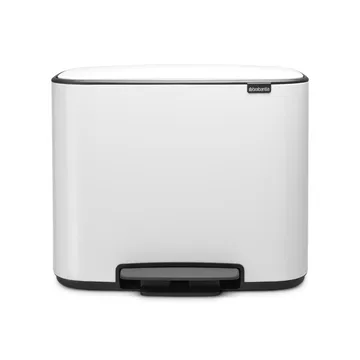 Kosz Bo pedałowy 36 l - biały - Brabantia