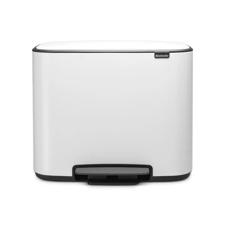 Kosz Bo pedałowy 36 l - biały - Brabantia