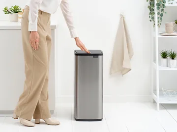 Kosz Bo Touch 30 l - Matt Steel Fingerprint Proof - Brabantia