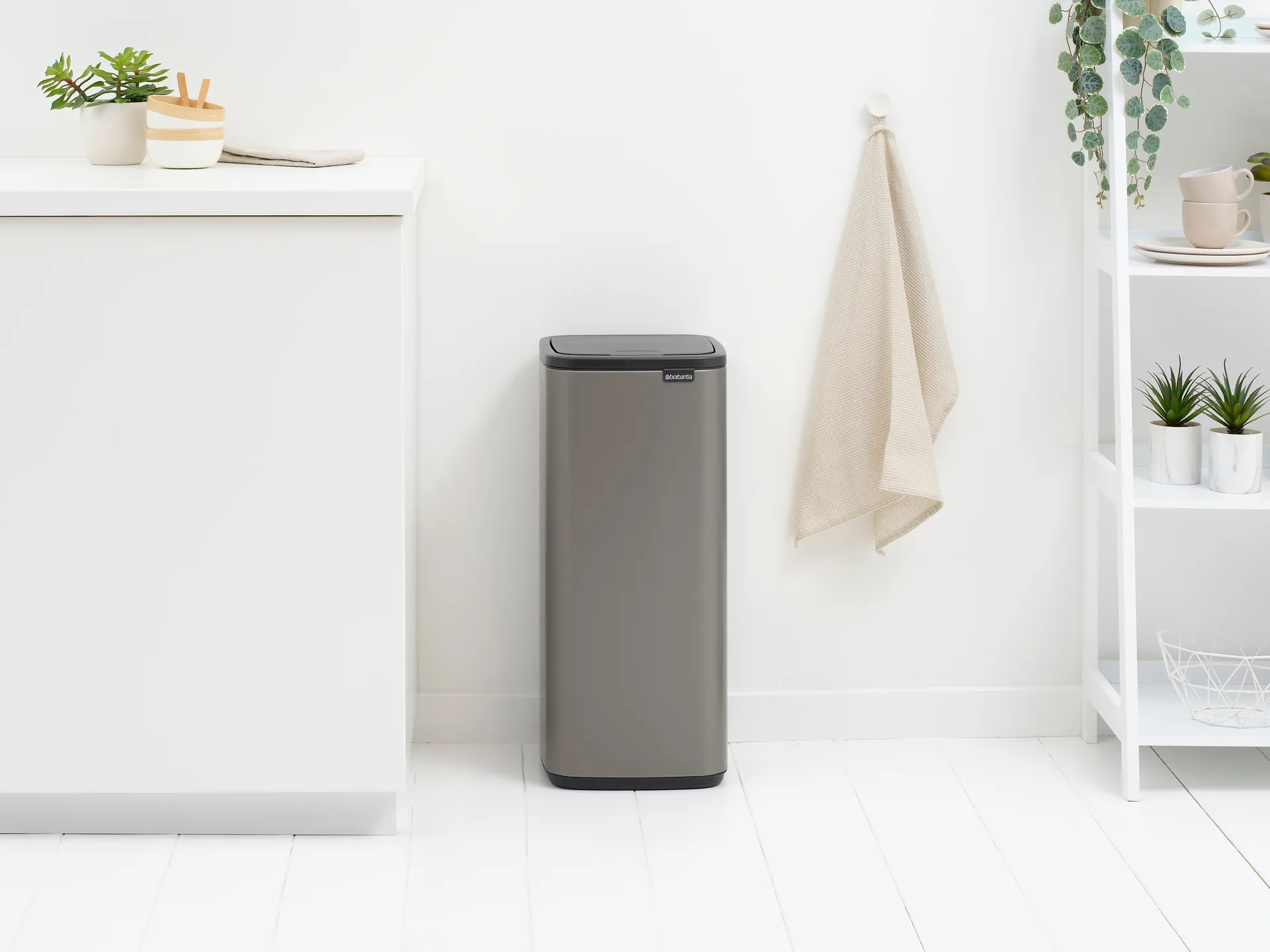 Kosz Bo Touch 30 l, Platinum Brabantia