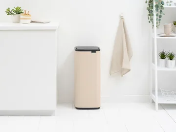 Kosz Bo Touch 30 l - Soft Beige - Brabantia