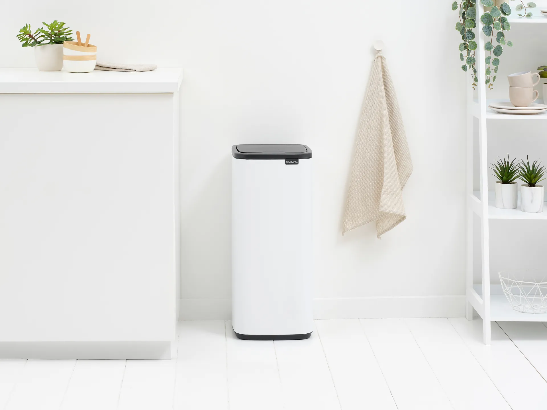 Kosz Bo Touch 30 l, White Brabantia