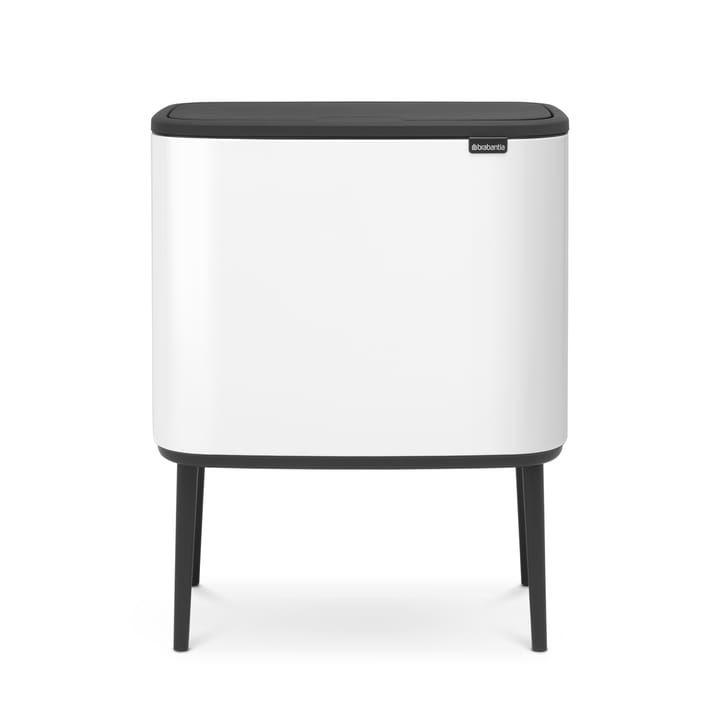 Kosz Bo Touch Bin 11+23 l - biały - Brabantia