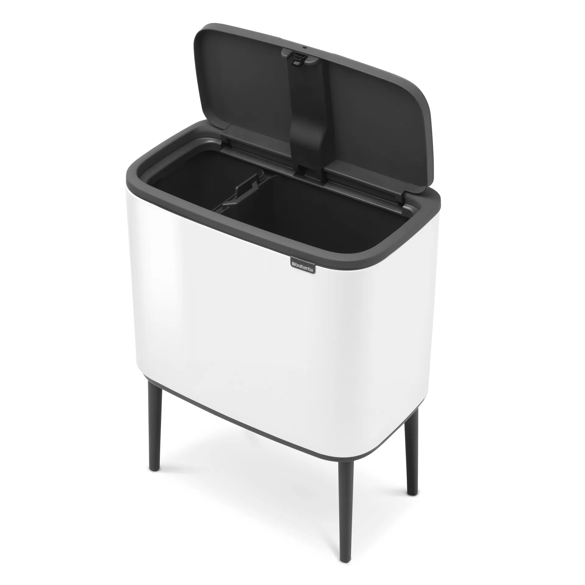 Kosz Bo Touch Bin 11+23 l, biały Brabantia