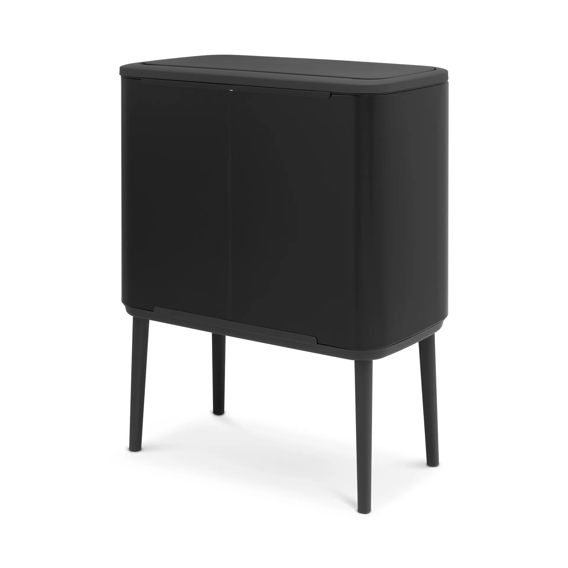 Kosz Bo Touch Bin 11+23 l, Matowa czerń Brabantia