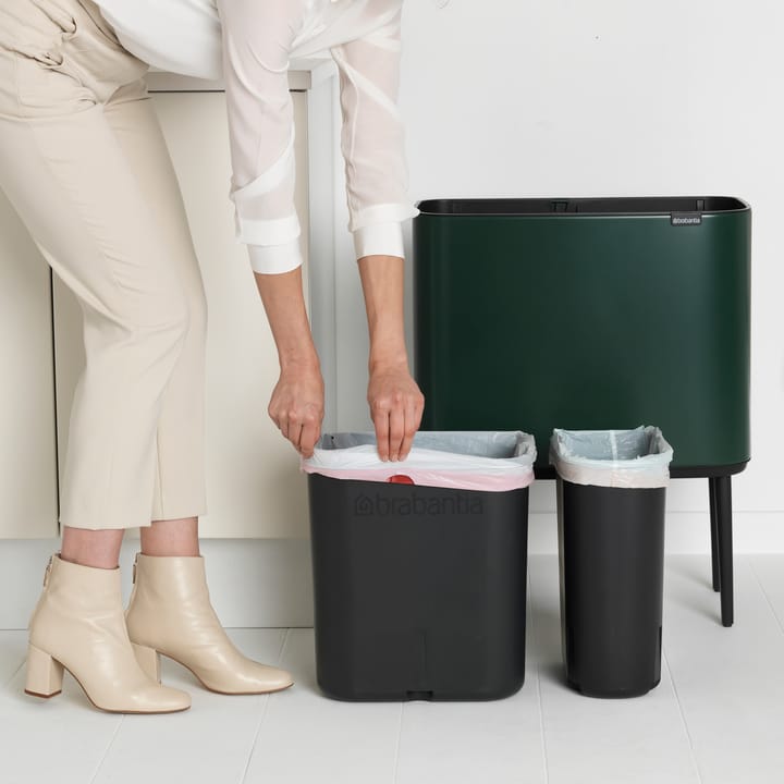 Kosz Bo Touch Bin 11+23 l, Pine green Brabantia