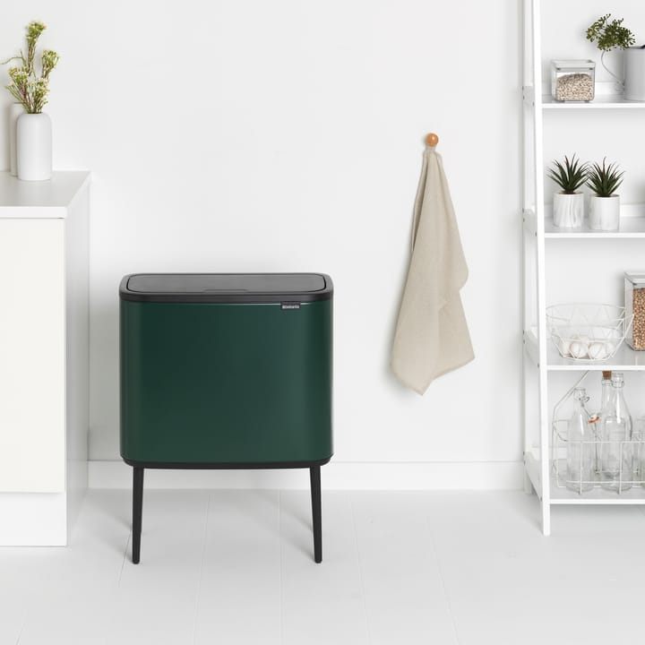 Kosz Bo Touch Bin 11+23 l, Pine green Brabantia