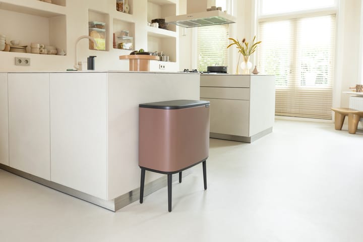 Kosz Bo Touch Bin 11+23 l, Satin Taupe Brabantia