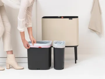 Kosz Bo Touch Bin 11+23 l - Soft beige - Brabantia