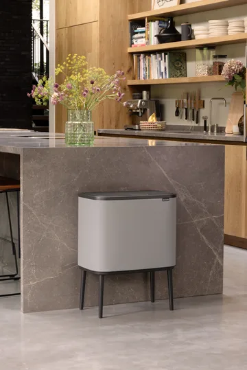 Kosz Bo Touch Bin 11+23 l - Soft grey - Brabantia