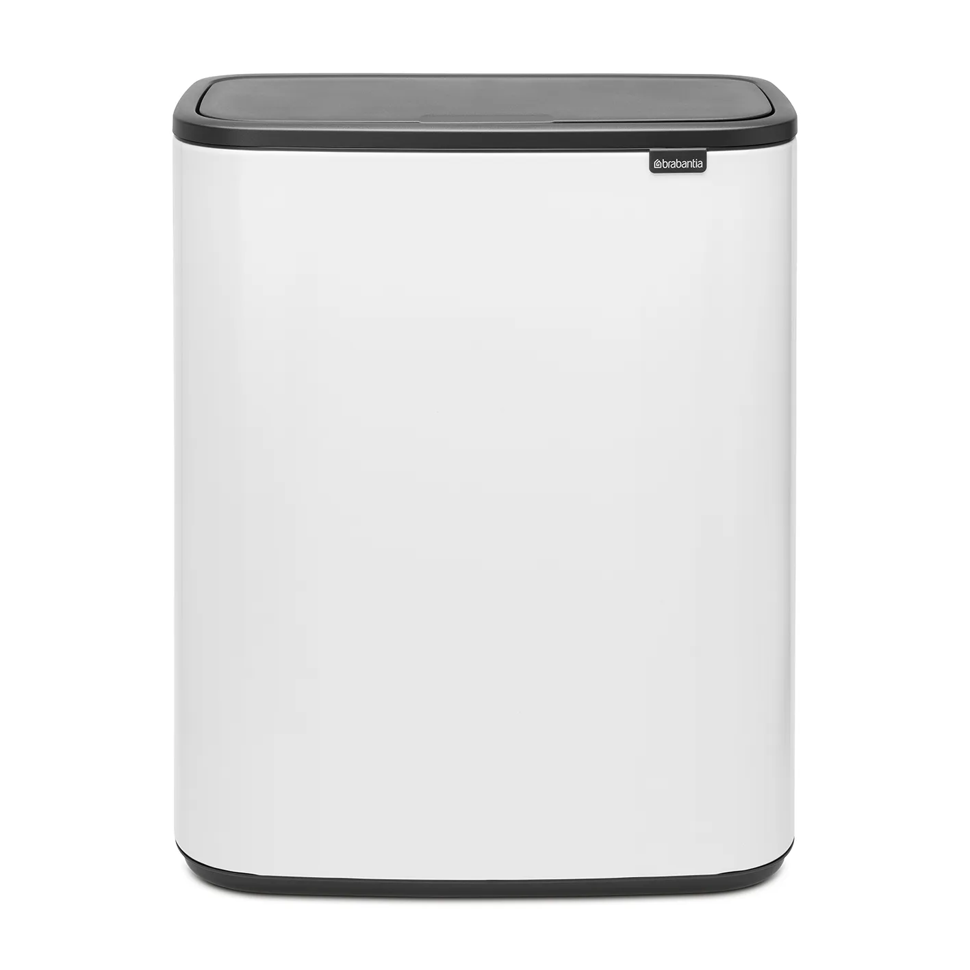 Kosz Bo Touch Bin 2x30 L, Biały Brabantia