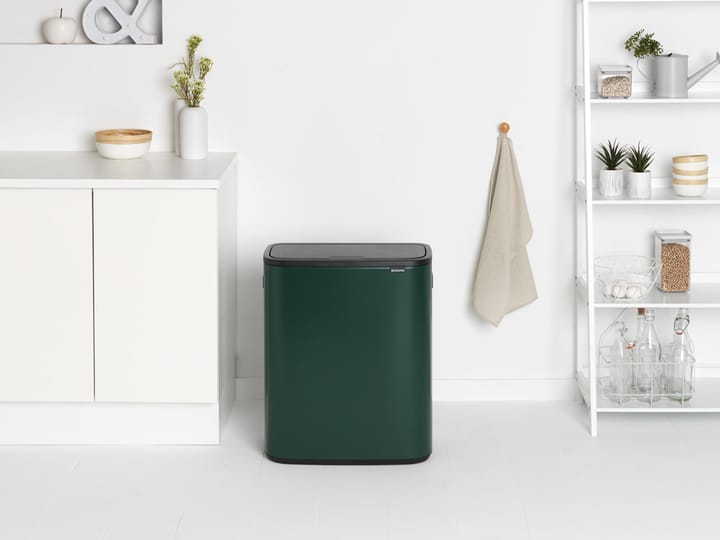 Kosz Bo Touch Bin 2x30 L, Pine green Brabantia