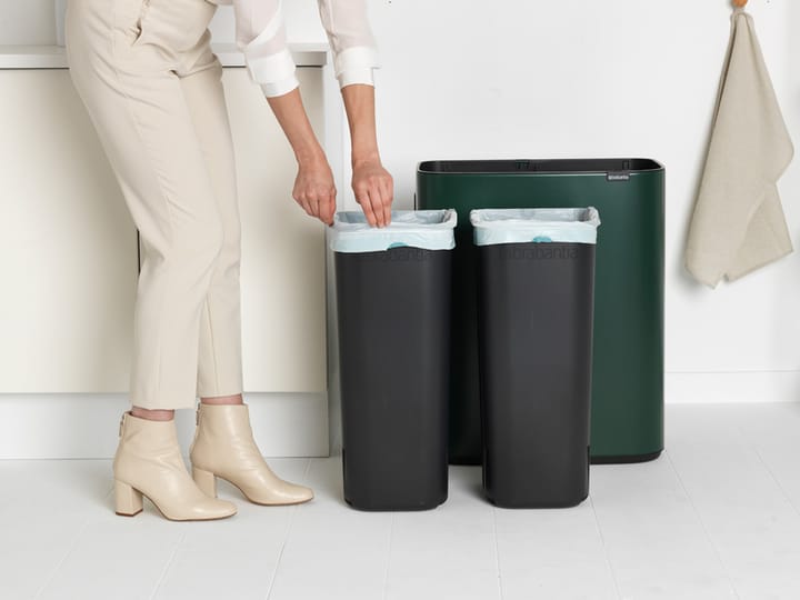 Kosz Bo Touch Bin 2x30 L, Pine green Brabantia